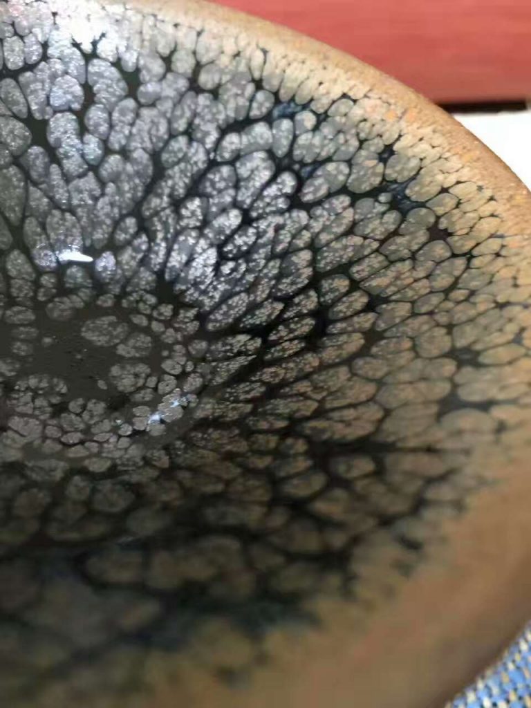 工藝美術(shù)老師楊敏“蛇鱗紋”：口9.5高4.3