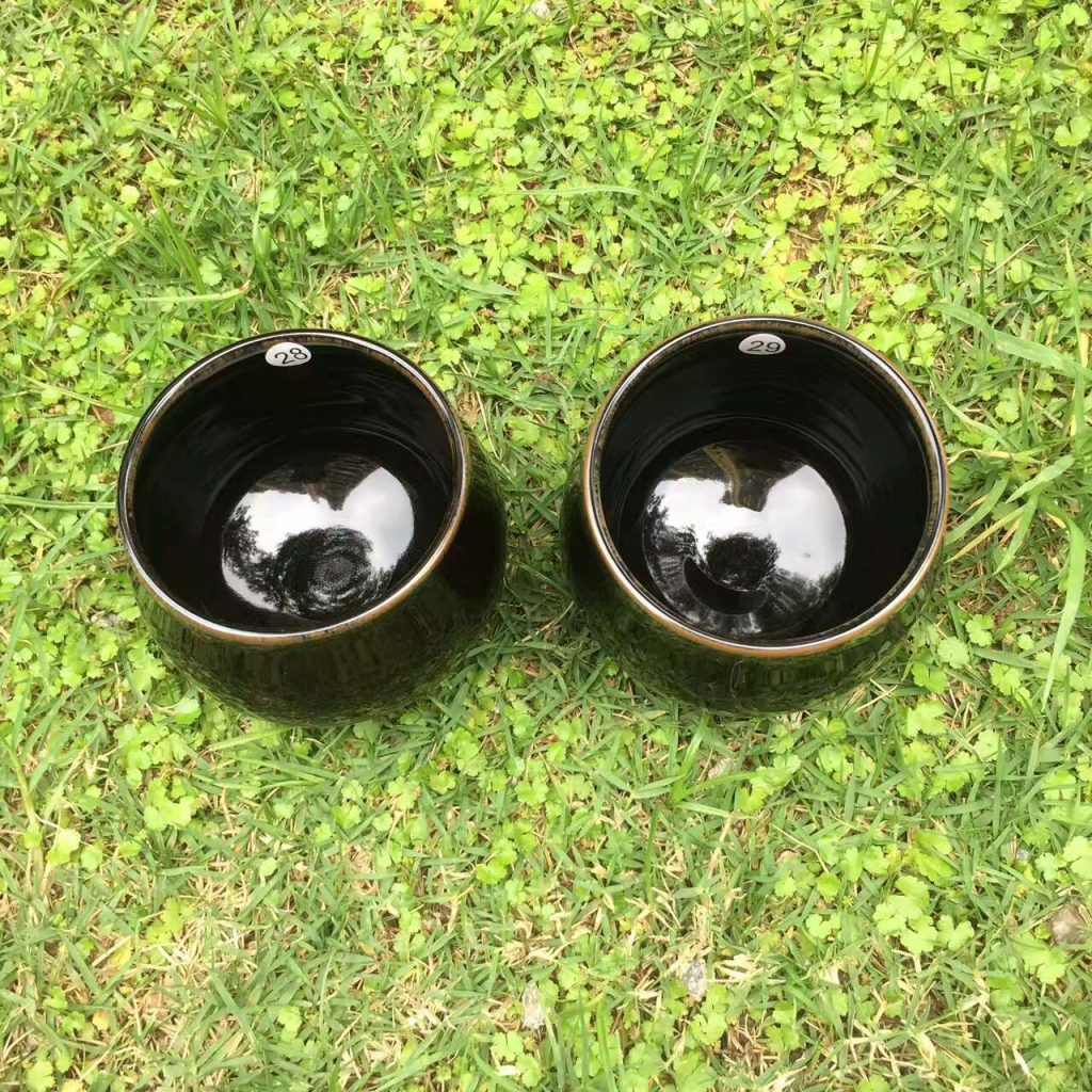 邱華忠紫玉柴燒口徑7.5高7.5