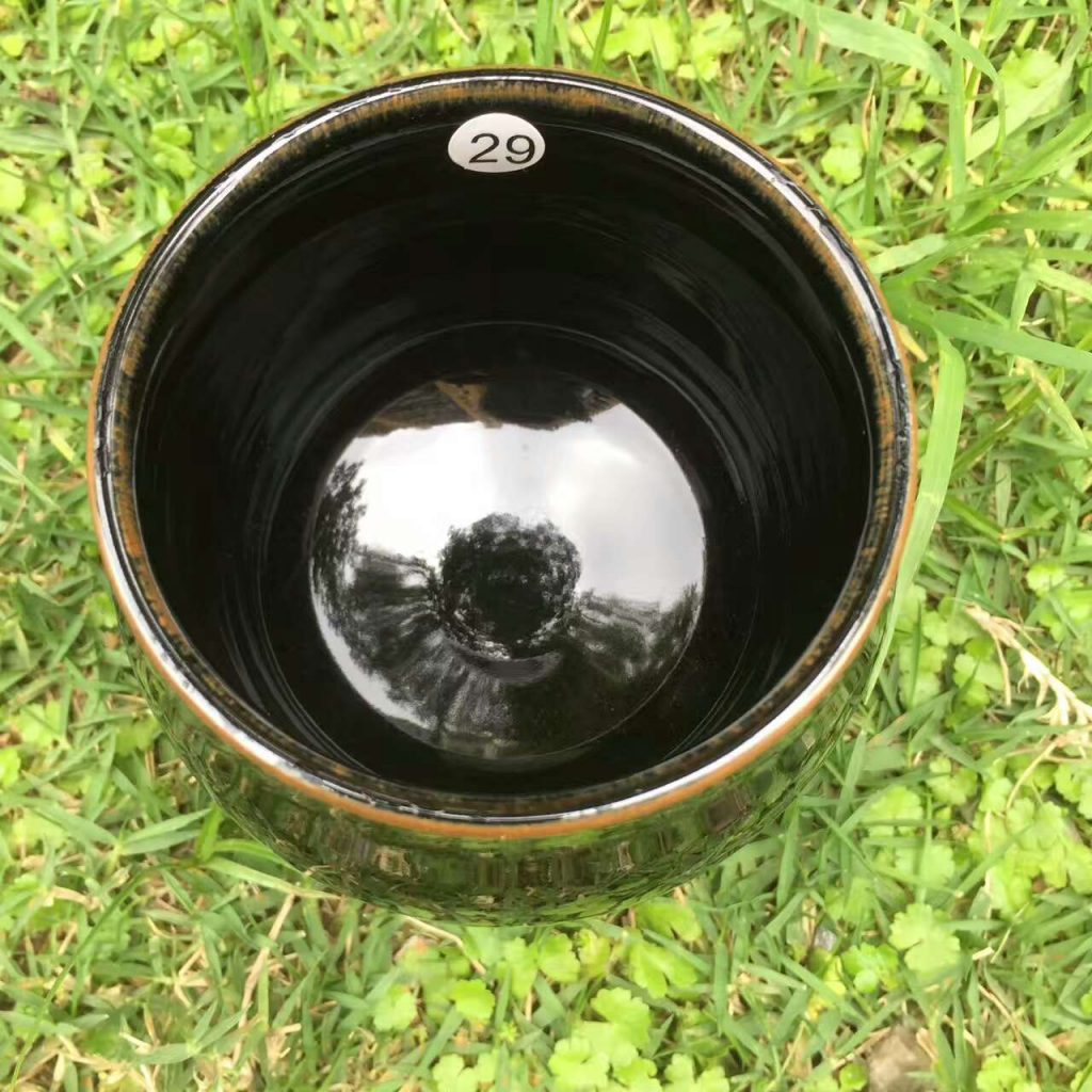 邱華忠紫玉柴燒口徑7.5高7.5