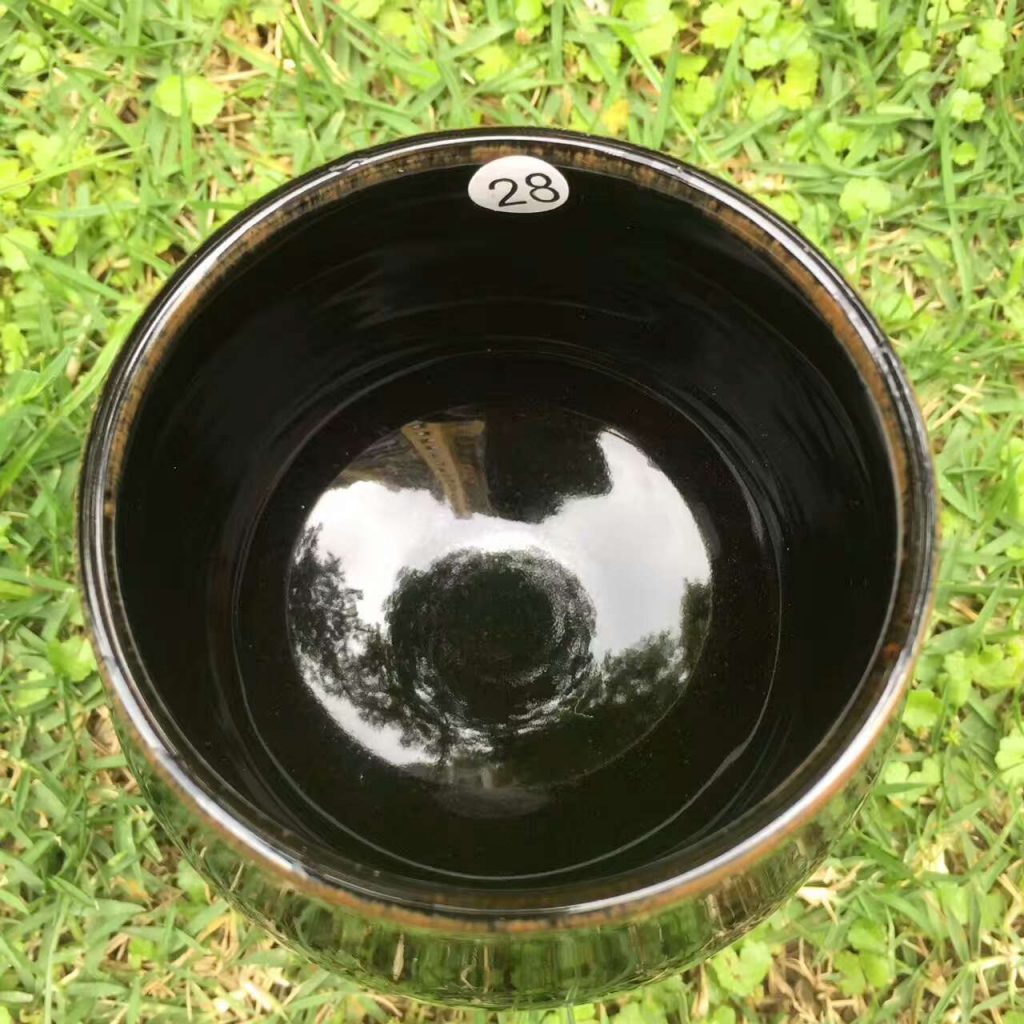 邱華忠紫玉柴燒口徑7.5高7.5