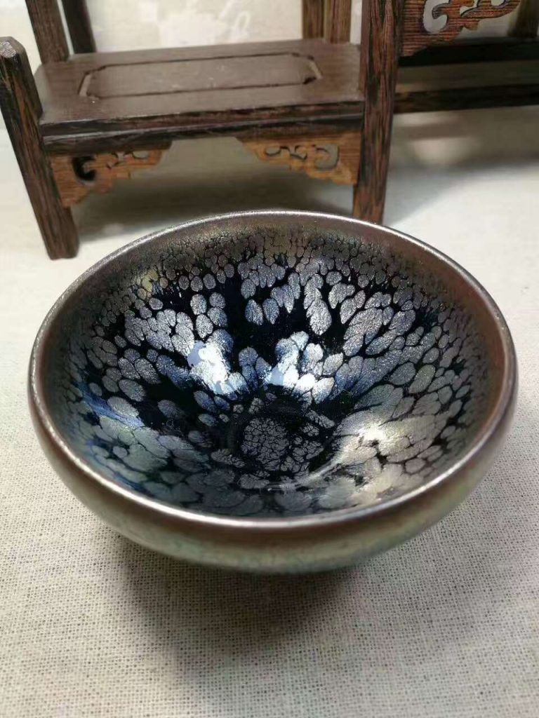 李盞柜斂口茶盞8*4.2