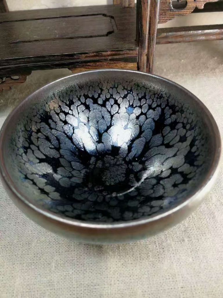 李盞柜斂口茶盞8*4.2