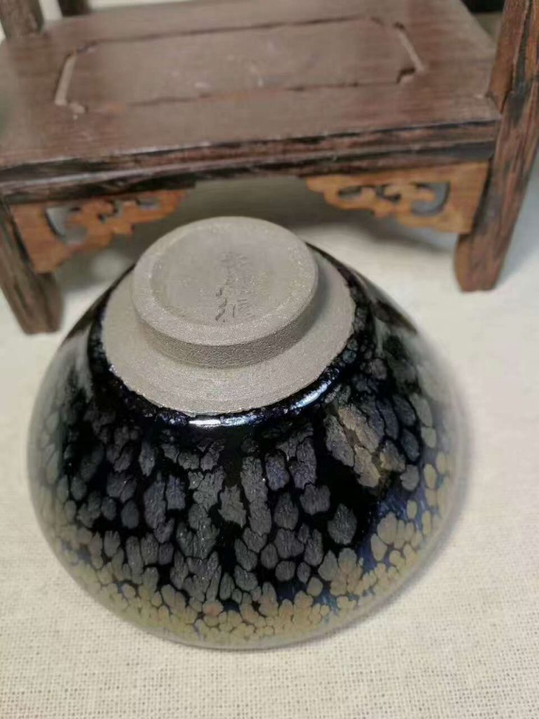 李盞柜斂口茶盞8*4.2