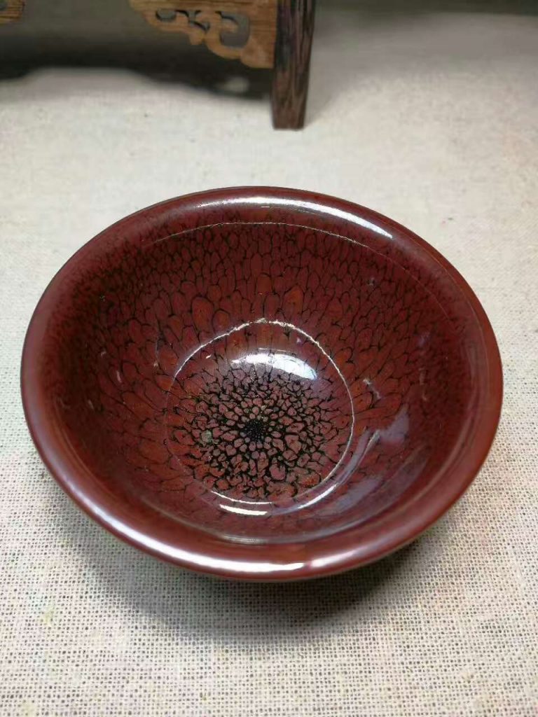 陳大鵬6.8口四色茶盞