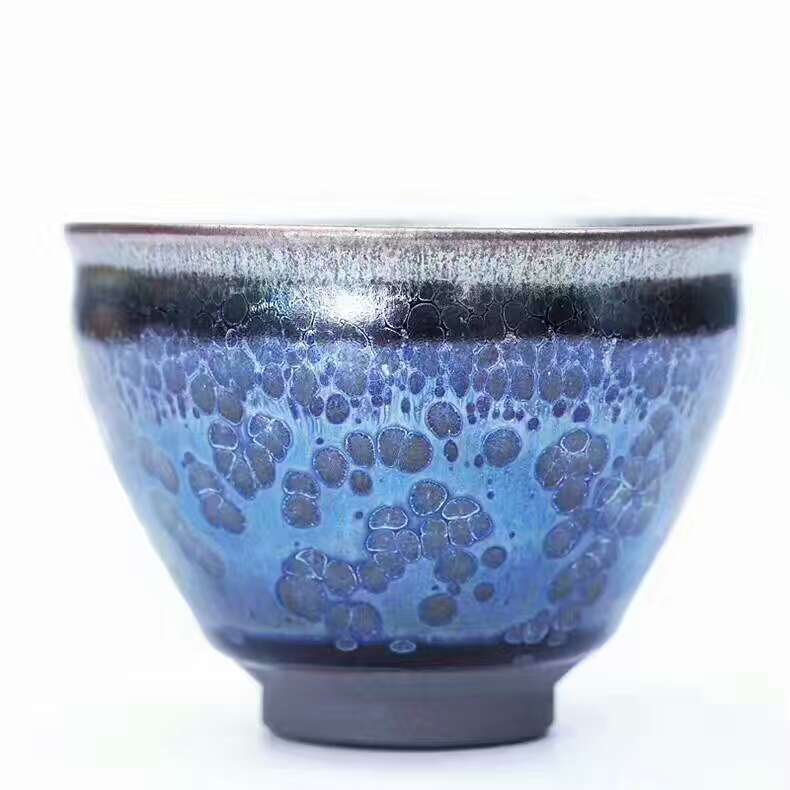 陸金喜老師7.6公分束口曜變天目盞