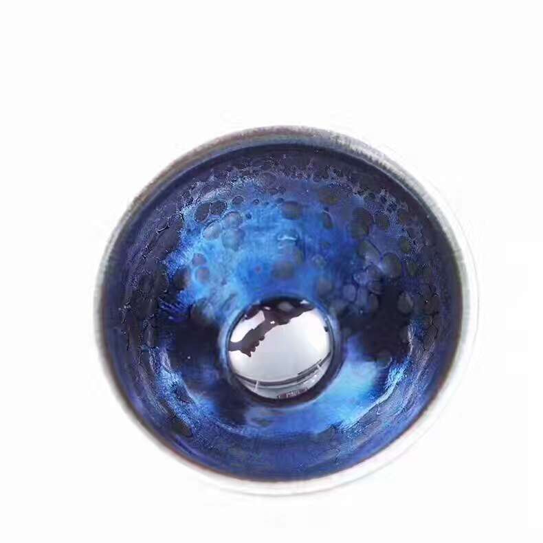 陸金喜老師7.6公分束口曜變天目盞