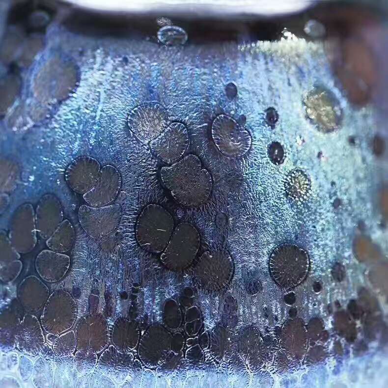 陸金喜老師7.6公分束口曜變天目盞