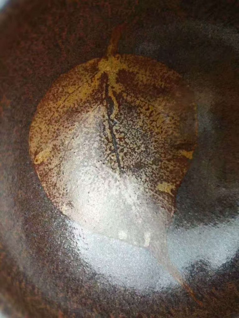 孫建興精品木葉盞：口8.9高5