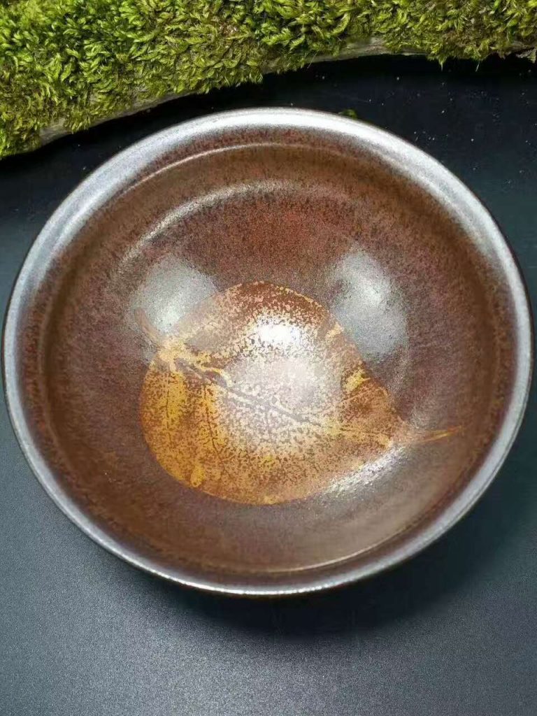 孫建興精品木葉盞：口8.9高5