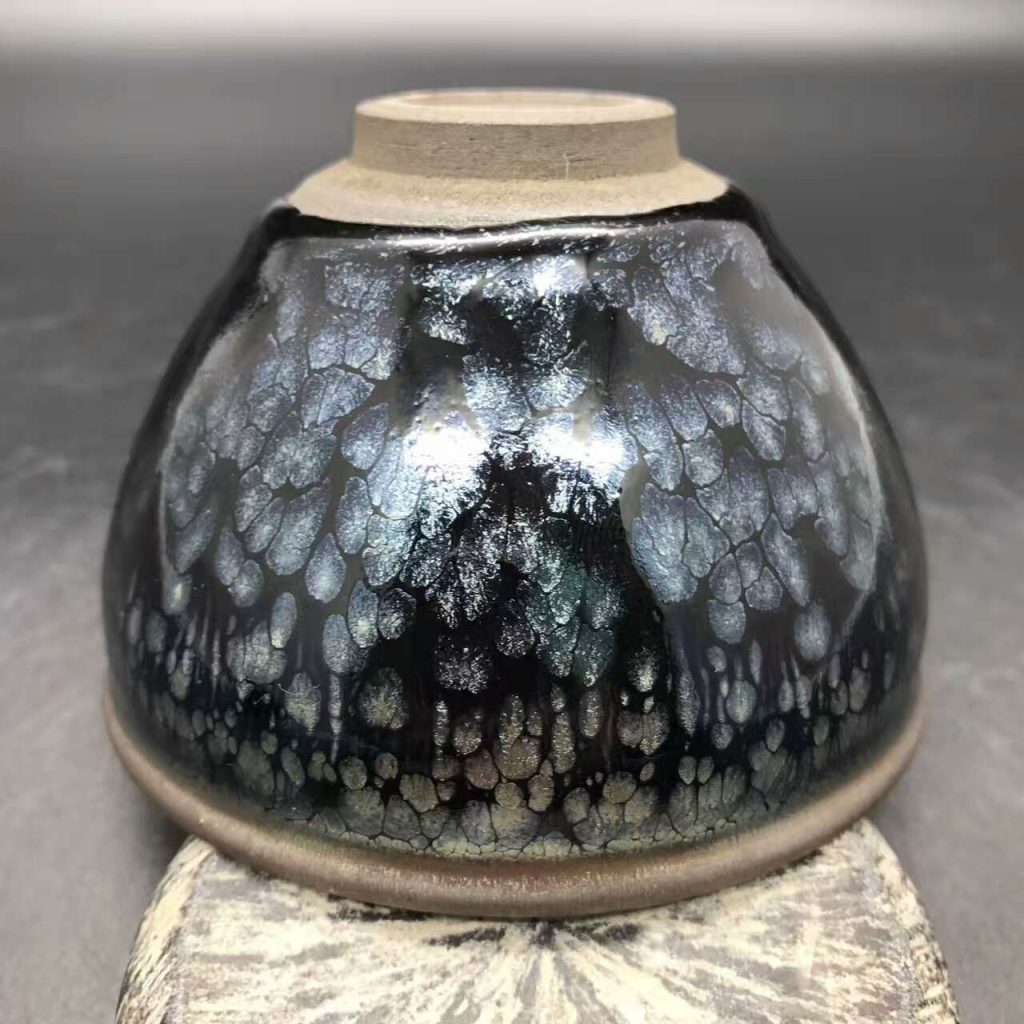 李盞柜，大油滴，口徑9.2高6