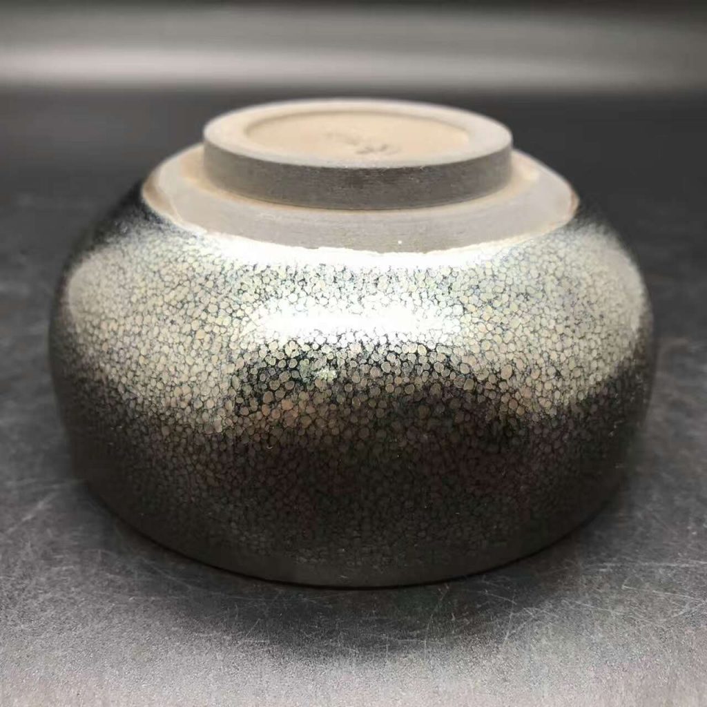 繆興洲，禪定，小油滴，口徑8.8高4.6