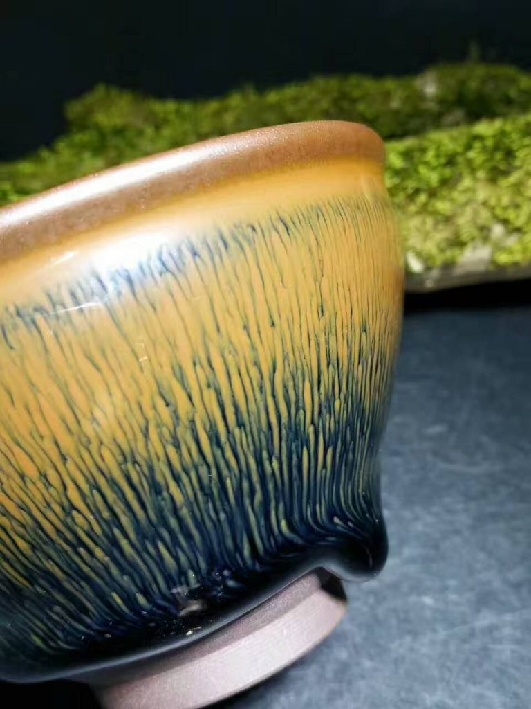 葉禮忠金絲兔毫：口9高5.3，豪氣沖天。