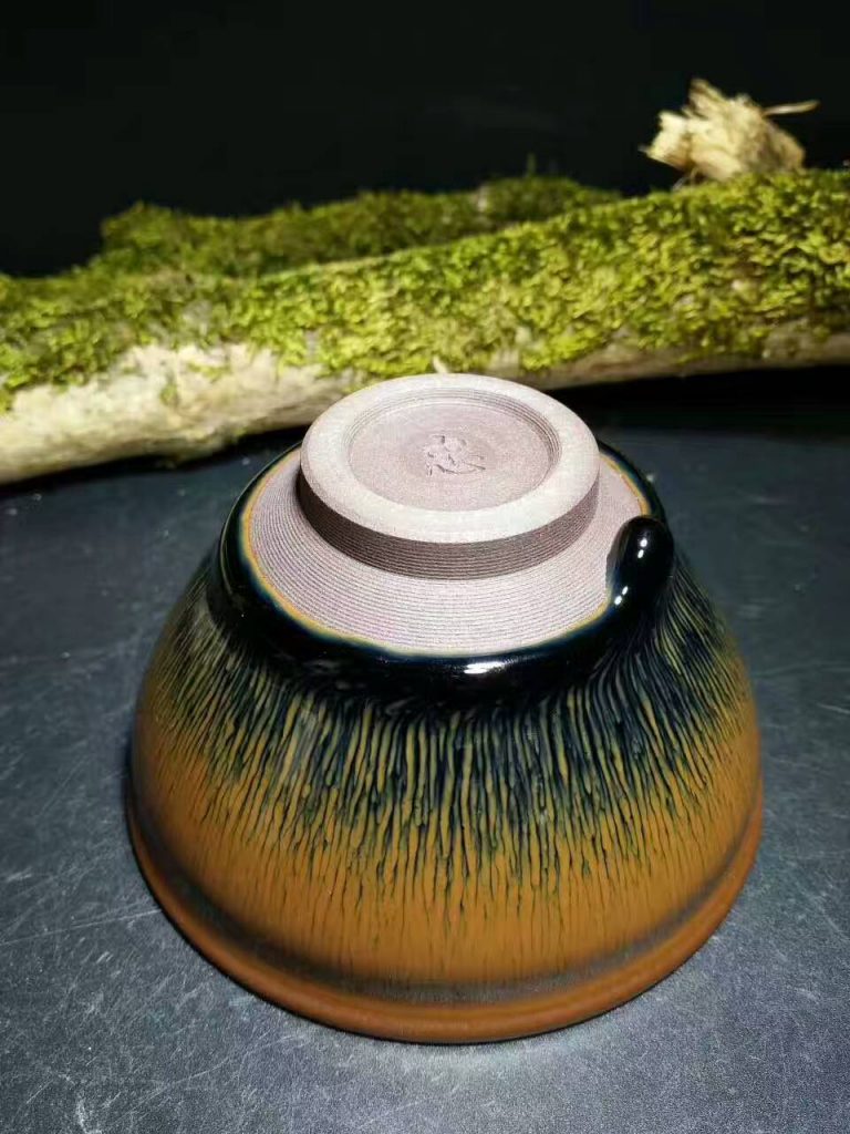 葉禮忠金絲兔毫：口9高5.3，豪氣沖天。