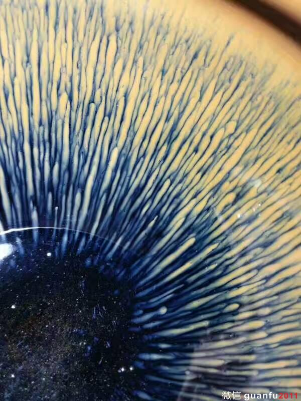 葉禮忠金絲兔毫：口9高5.5，立體感強。