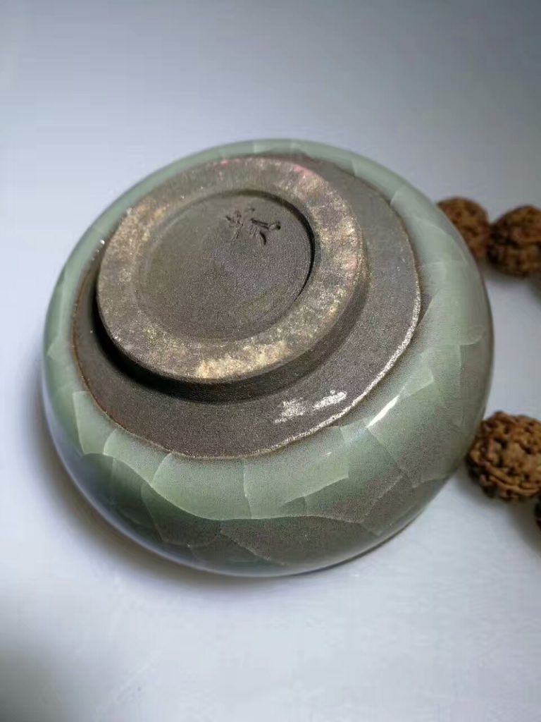 李振貴單色釉：口7.3高4.8