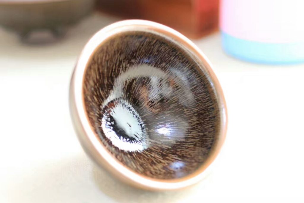 葉禮忠 窯變宇豪 口徑9高5