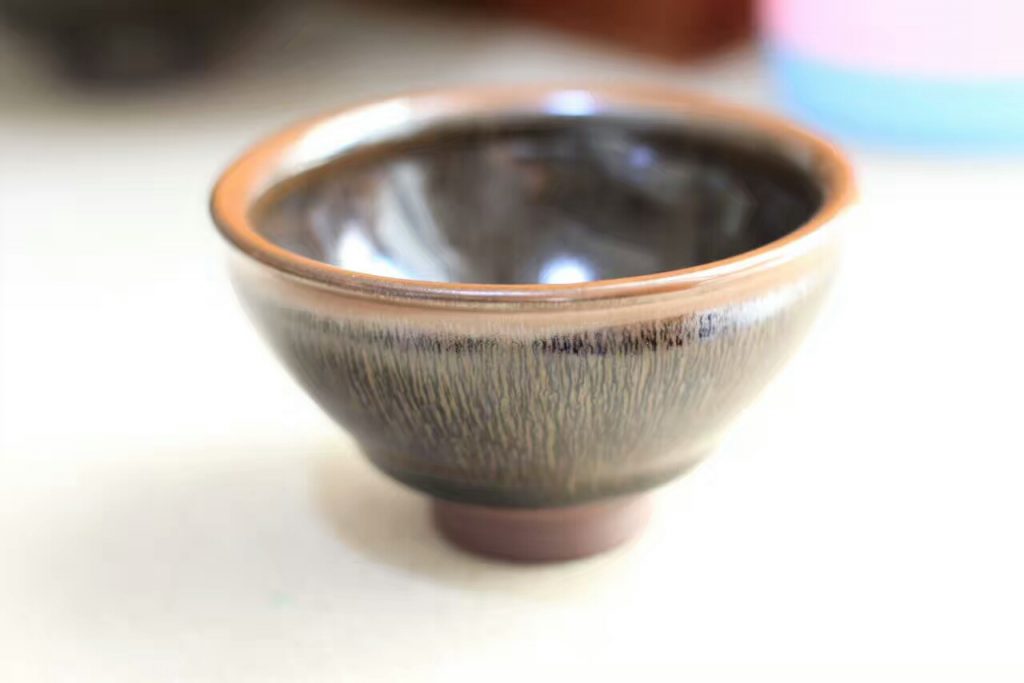 葉禮忠 窯變宇豪 口徑9高5