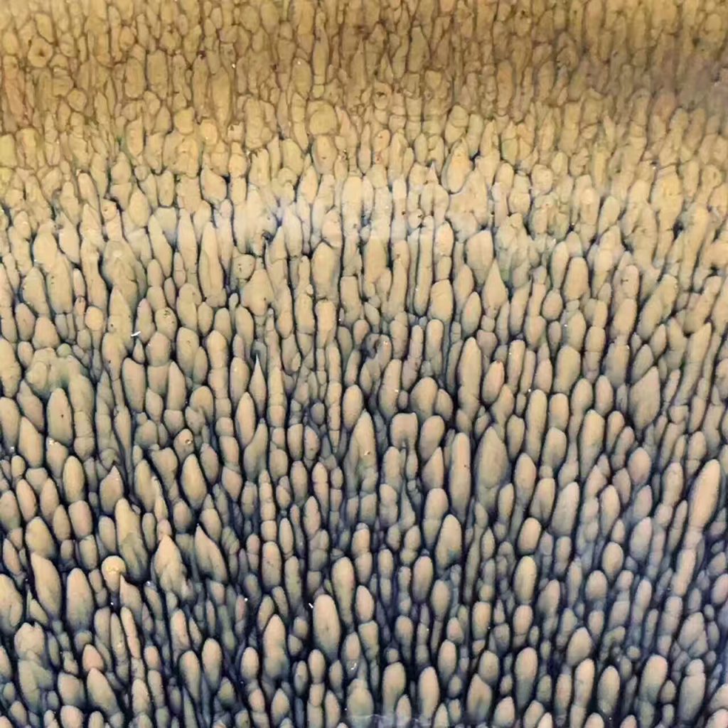 葉禮旺師傅，兔毫大盞，口徑12.8高7.5，雙淚釉！