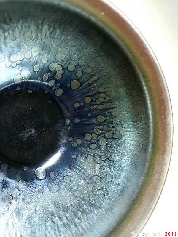 吳立主藍(lán)油滴：口7.8高5