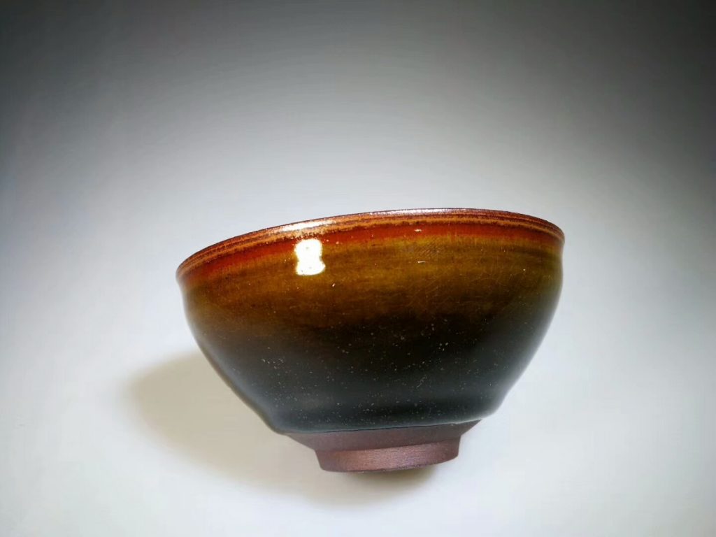 九龍窖危敏捷老師精品柴燒茶沫釉：口9.5高5，?；惺恪? alt=