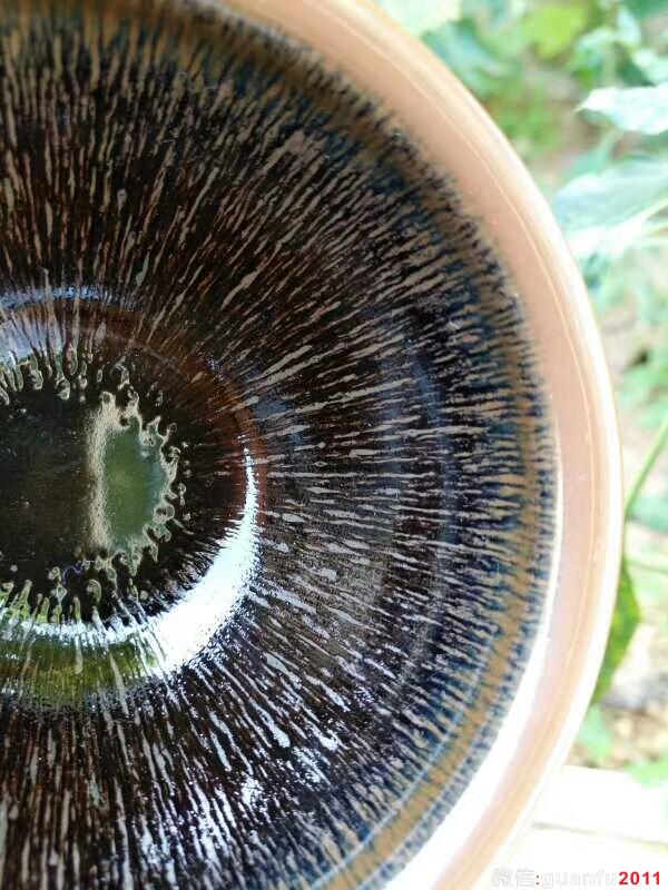 葉禮忠曜變兔毫：口9高5.5