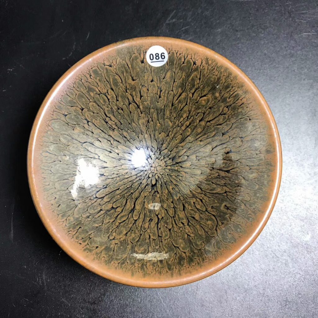 陳珂師傅， 精品黃鷓鴣，口徑9高4.5