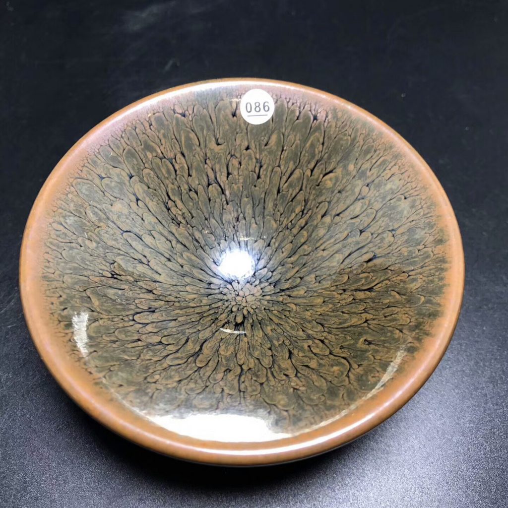 陳珂師傅， 精品黃鷓鴣，口徑9高4.5