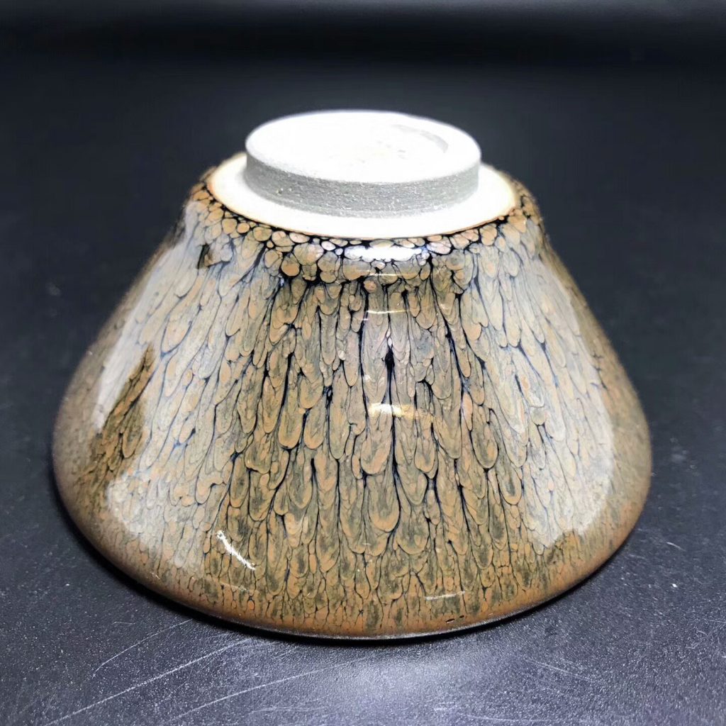 陳珂師傅， 精品黃鷓鴣，口徑9高4.5