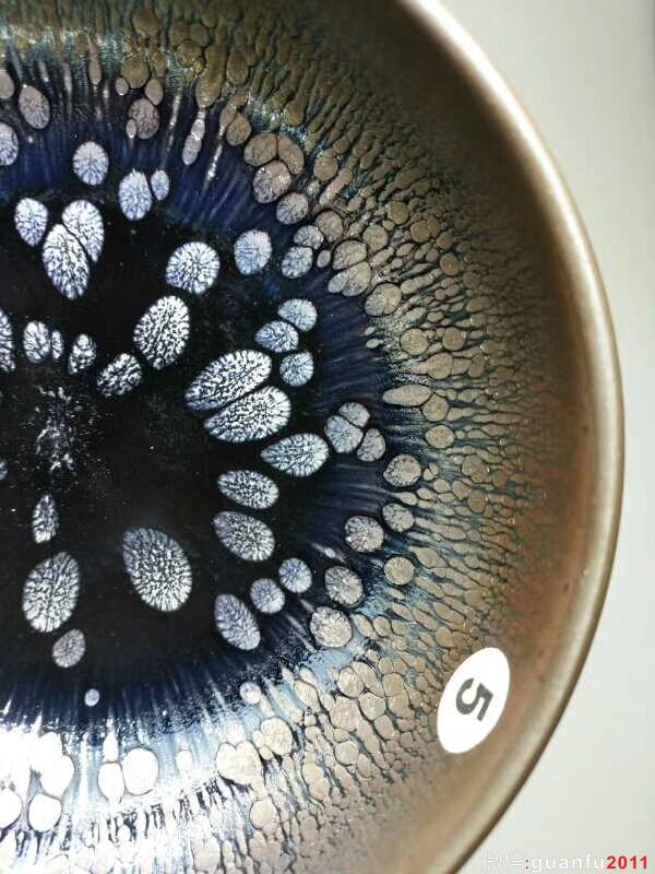 闕梅嬌全手工精品禪定油滴盞：9*5