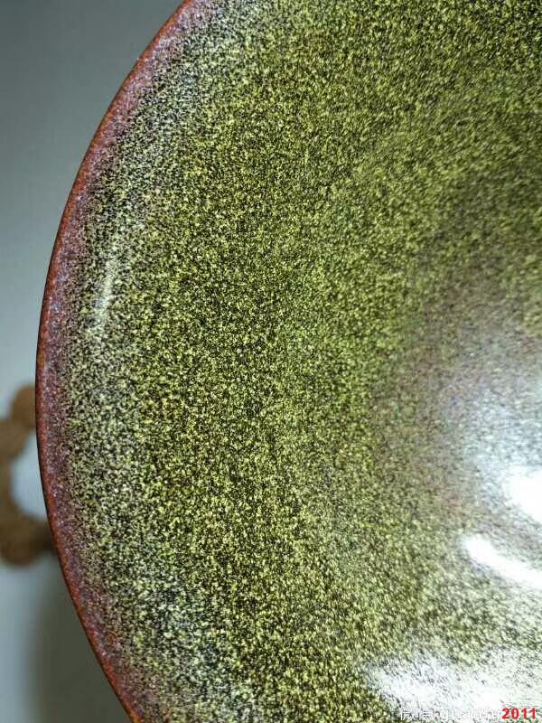 九龍窖危敏捷柴燒抹茶綠：10.8*4.4