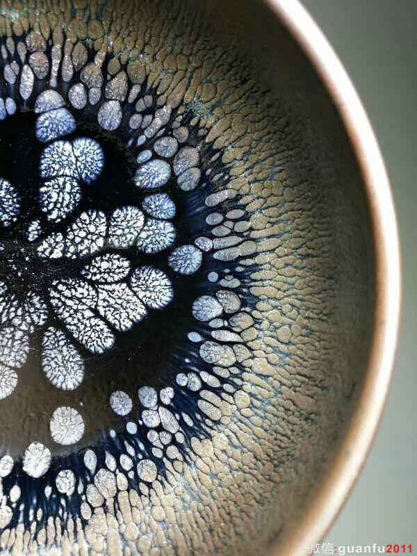 闕梅嬌全手工精品禪定油滴盞：9*5，匠心之作