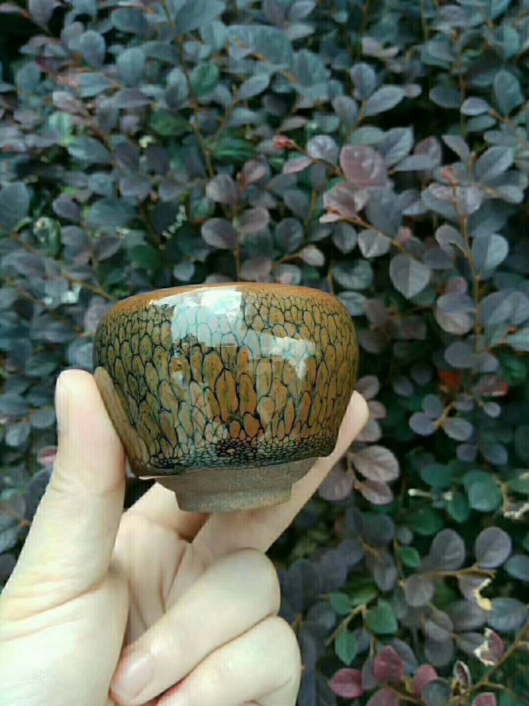 陳大鵬小口徑鷓鴣對杯：6.1*5.1