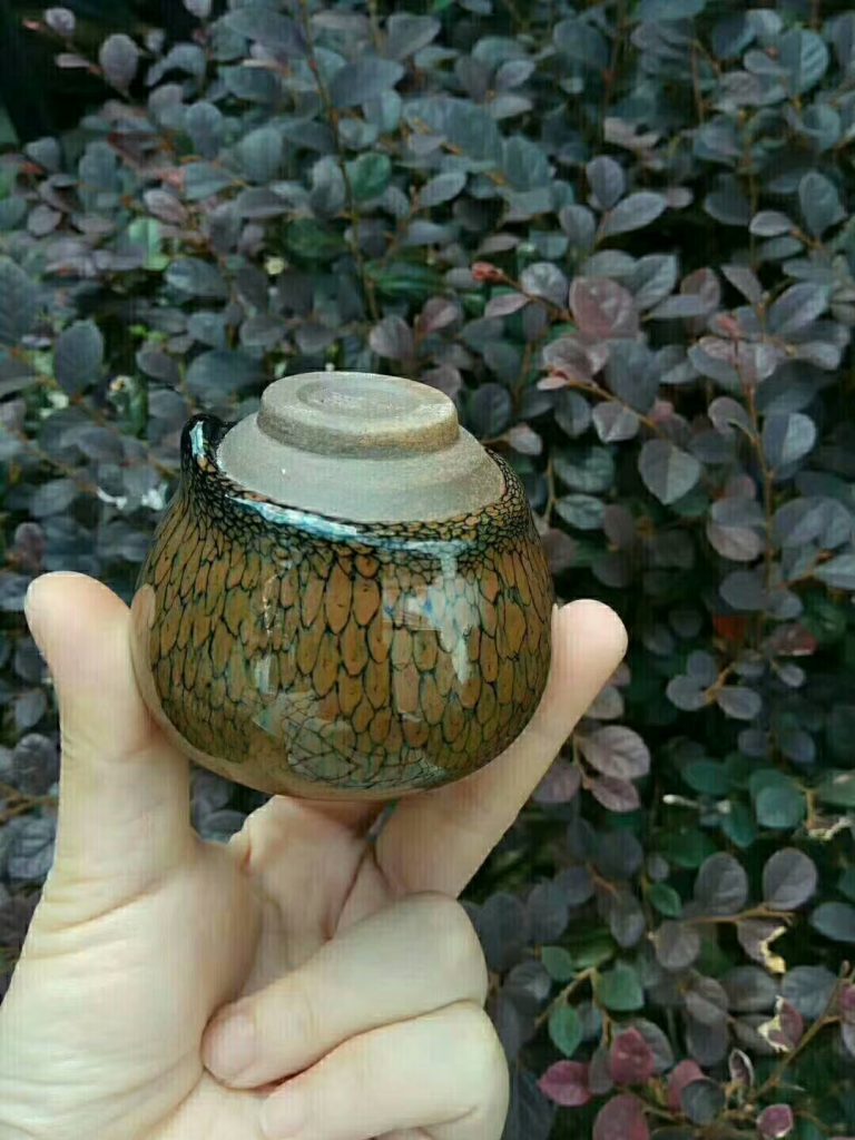 陳大鵬小口徑鷓鴣對杯：6.1*5.1