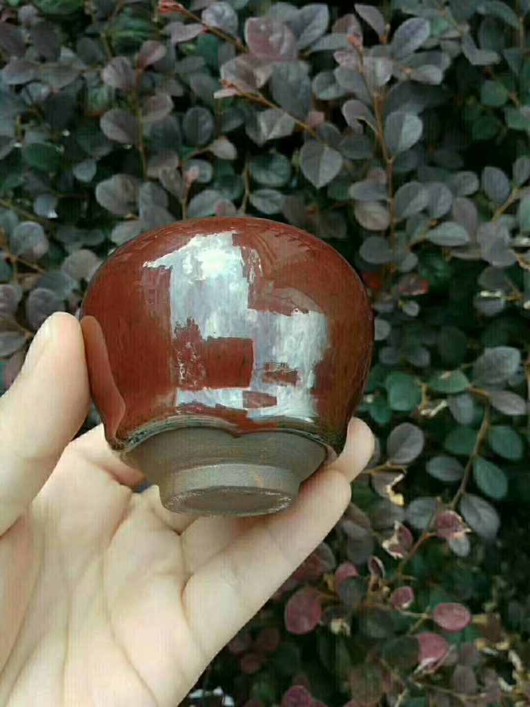 陳大鵬小口徑鷓鴣對杯：6.1*5.1