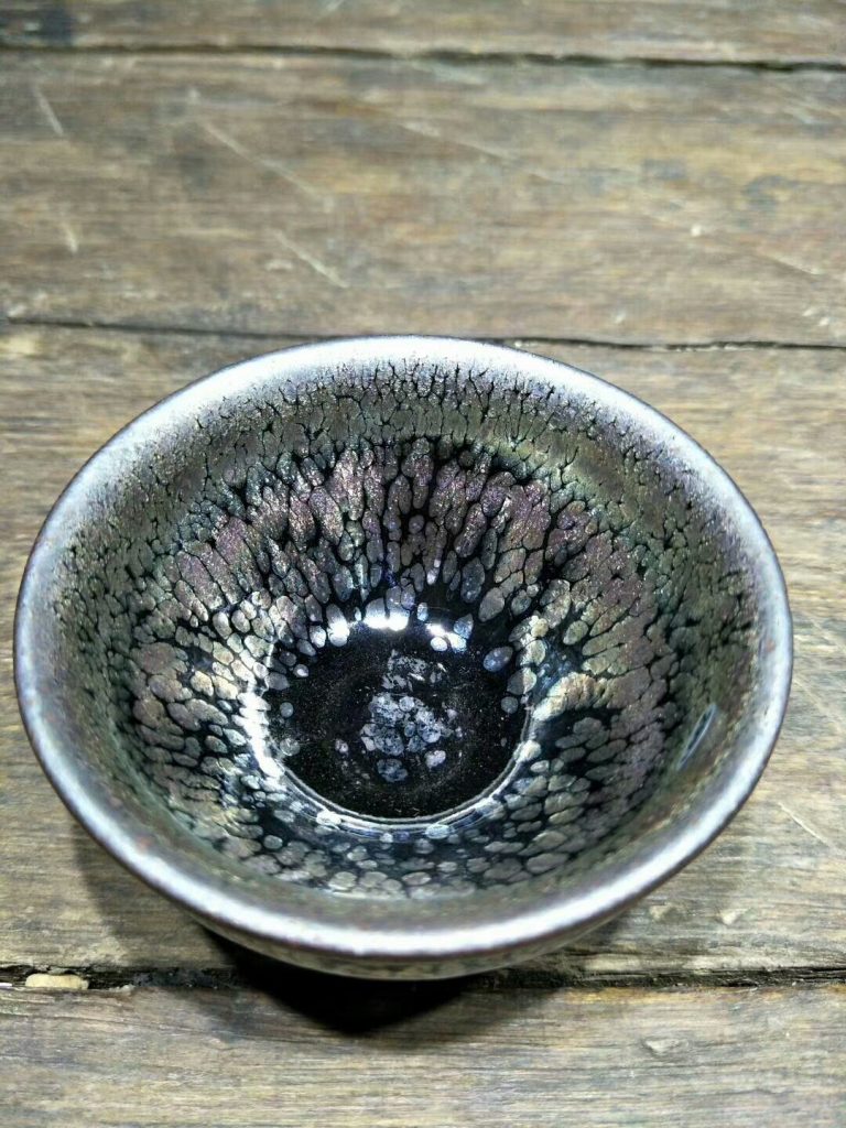 李達(dá) 彩色油滴鷓鴣斑盞