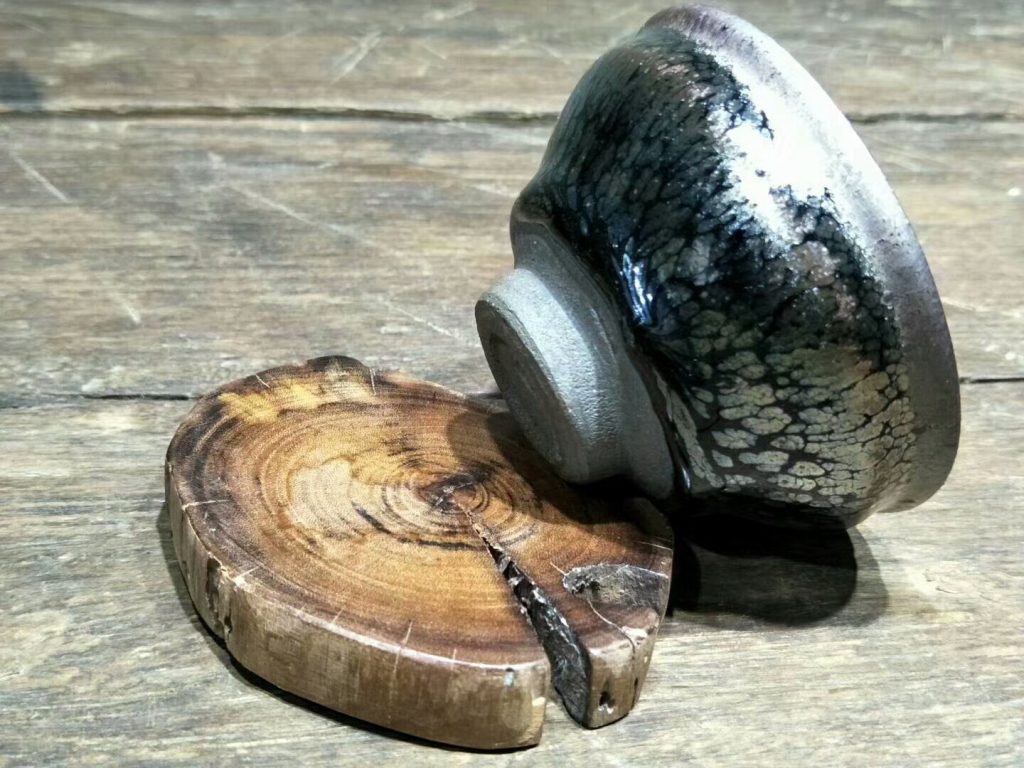 李達(dá) 彩色油滴鷓鴣斑盞