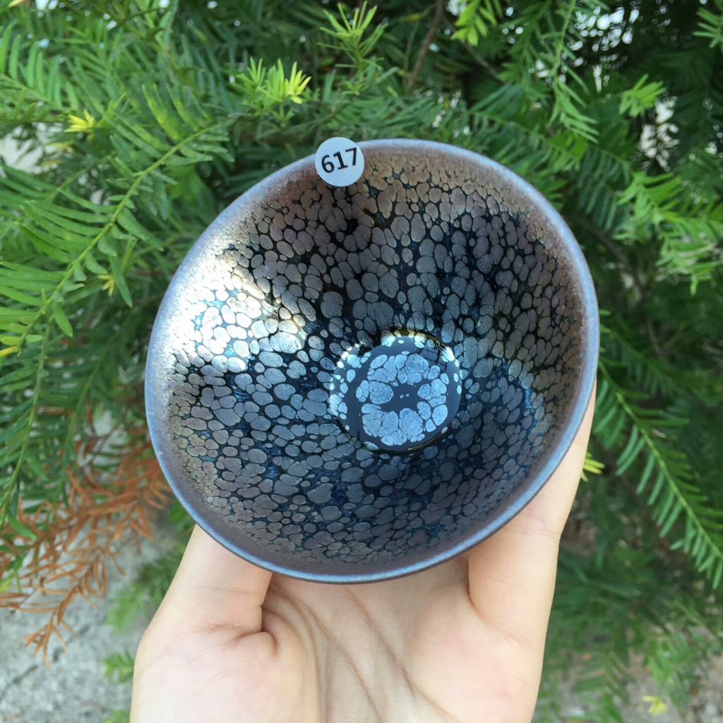 陳亮 全手工 油滴斗笠盞：8.5*5