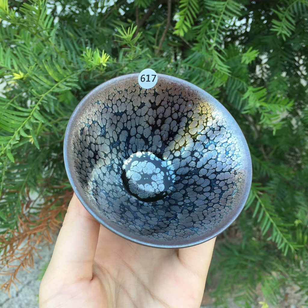 陳亮 全手工 油滴斗笠盞：8.5*5