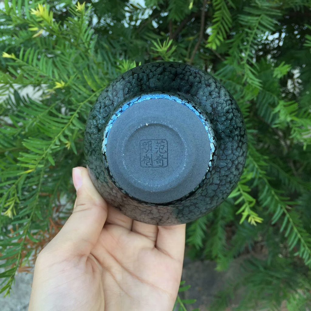 范奇明師傅 手工 油滴束口：9*5.5