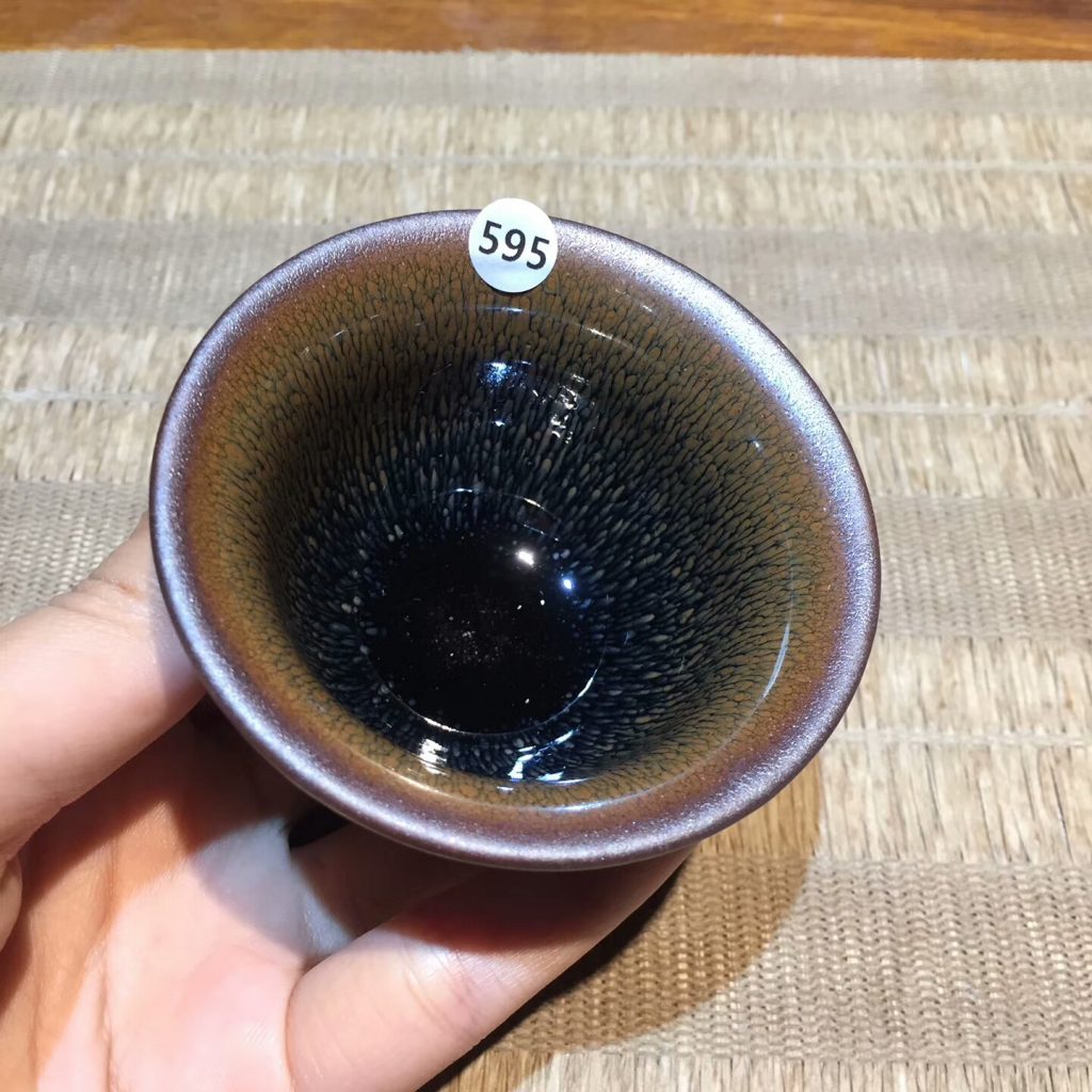 葉禮旺老師 全手工 金兔毫竹節(jié)杯：7.3*4.5