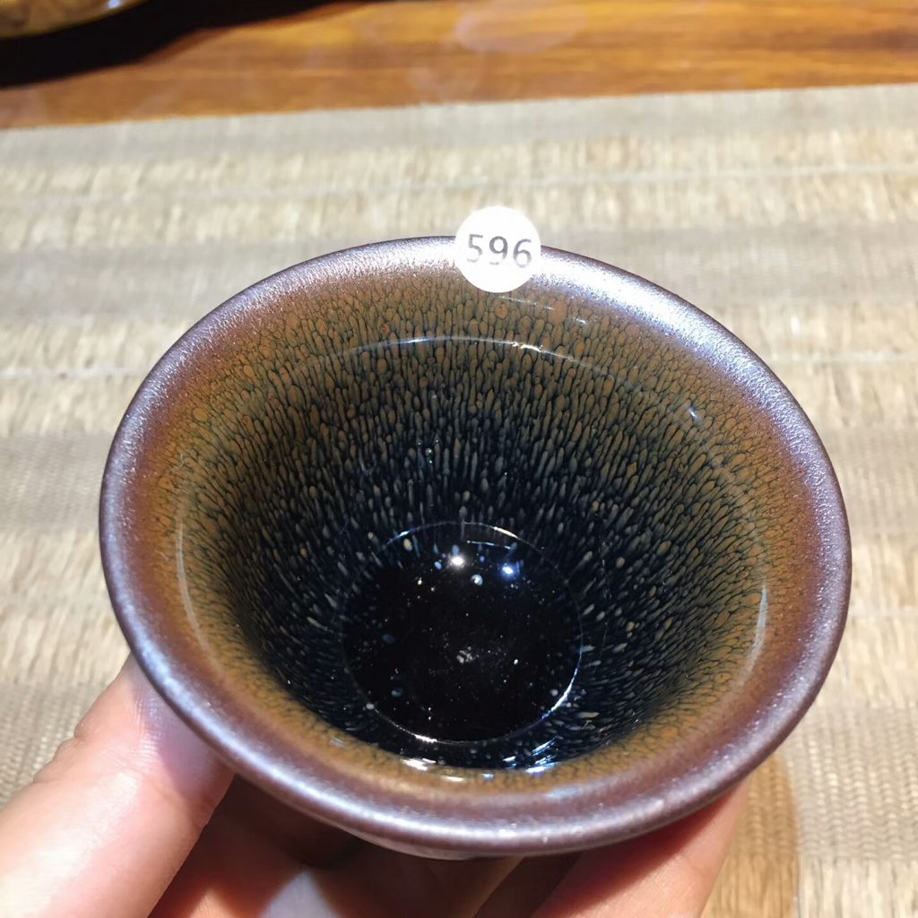 葉禮旺老師 全手工 金兔毫竹節(jié)杯：7.3*4.5