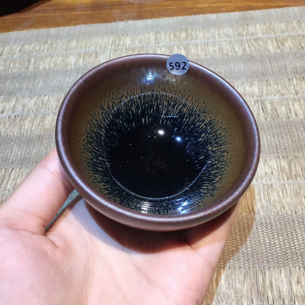 葉禮旺 金兔毫斂口盞：8*4