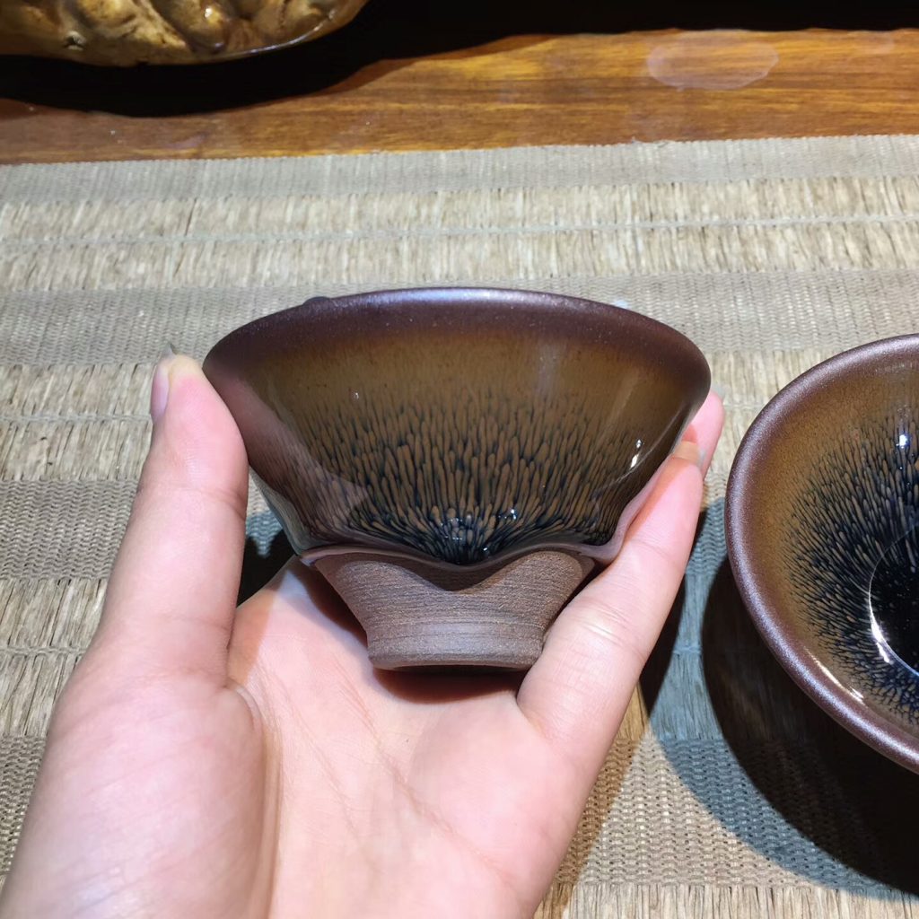 葉禮旺 金兔毫斗笠 手工盞：8.5*4.5