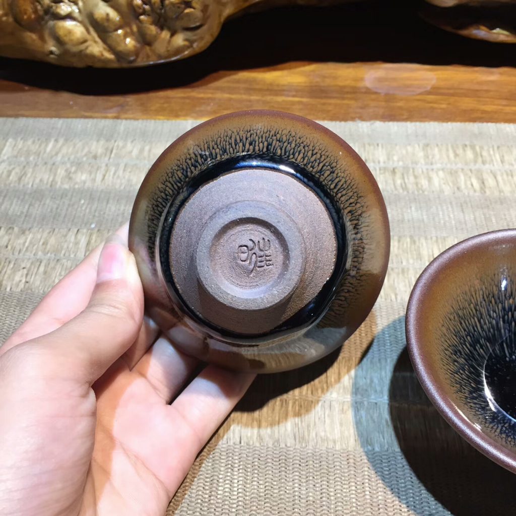 葉禮旺 金兔毫斗笠 手工盞：8.5*4.5