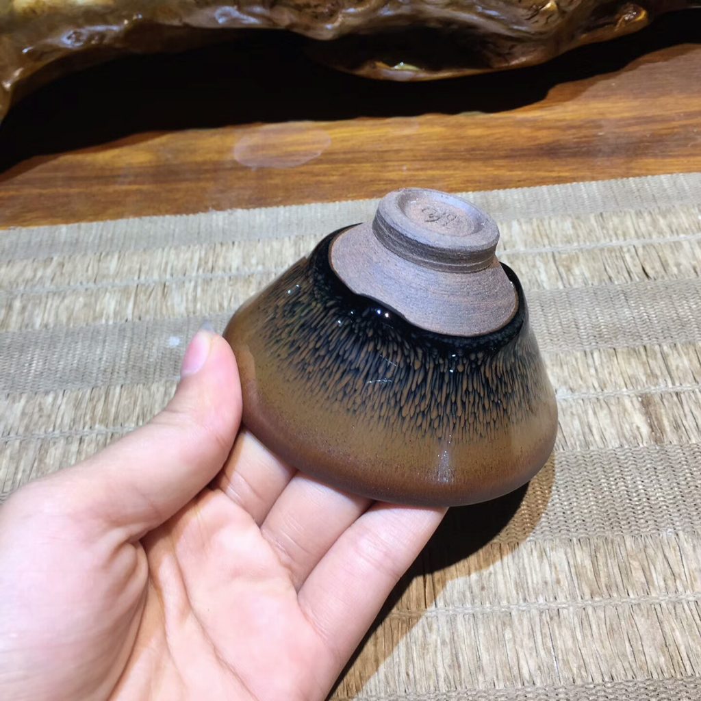 葉禮旺 金兔毫斗笠 手工盞：8.5*4.5