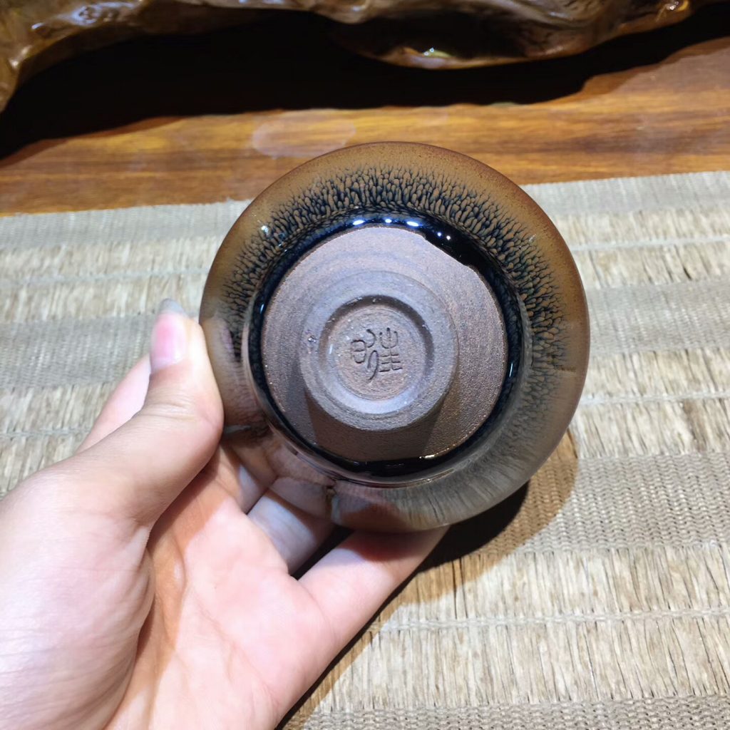 葉禮旺 金兔毫斗笠 手工盞：8.5*4.5