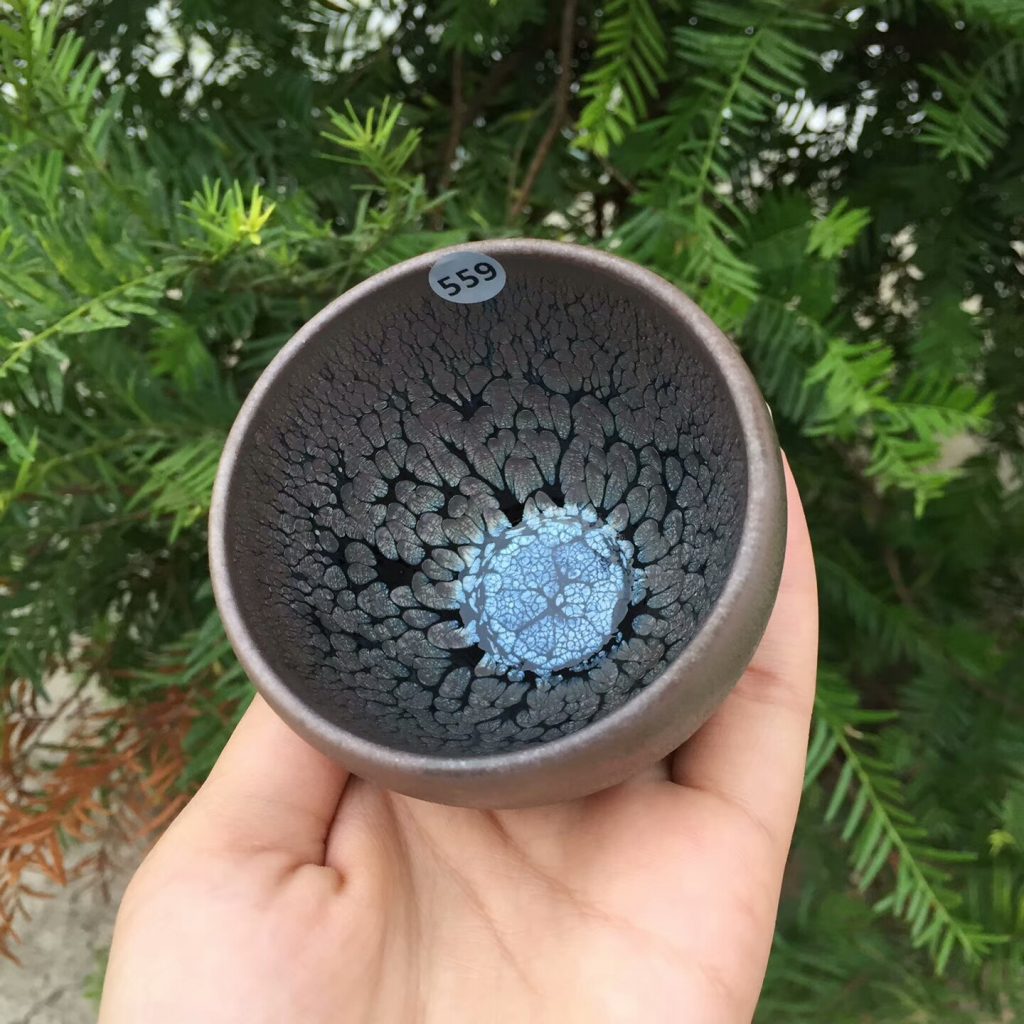 闕梅嬌 全手工 鷓鴣斑聞香杯：7*6