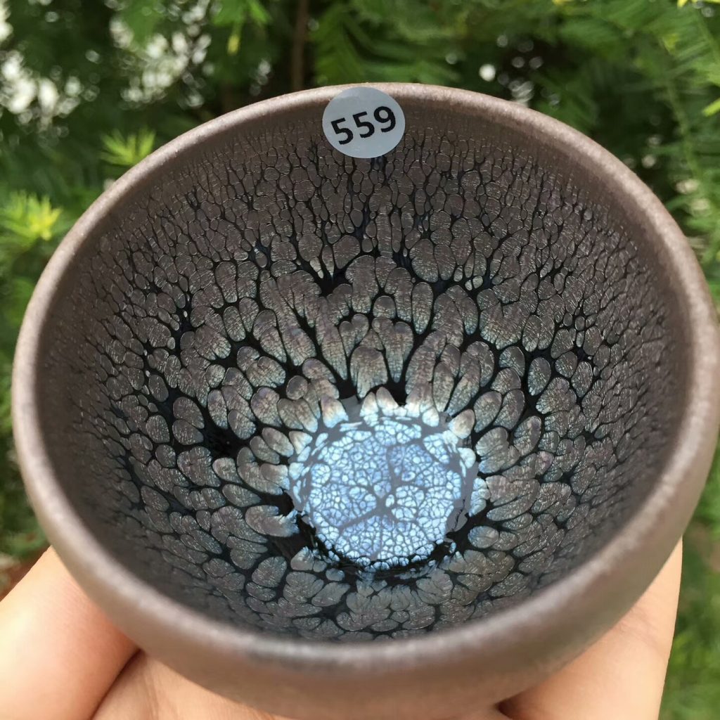 闕梅嬌 全手工 鷓鴣斑聞香杯：7*6