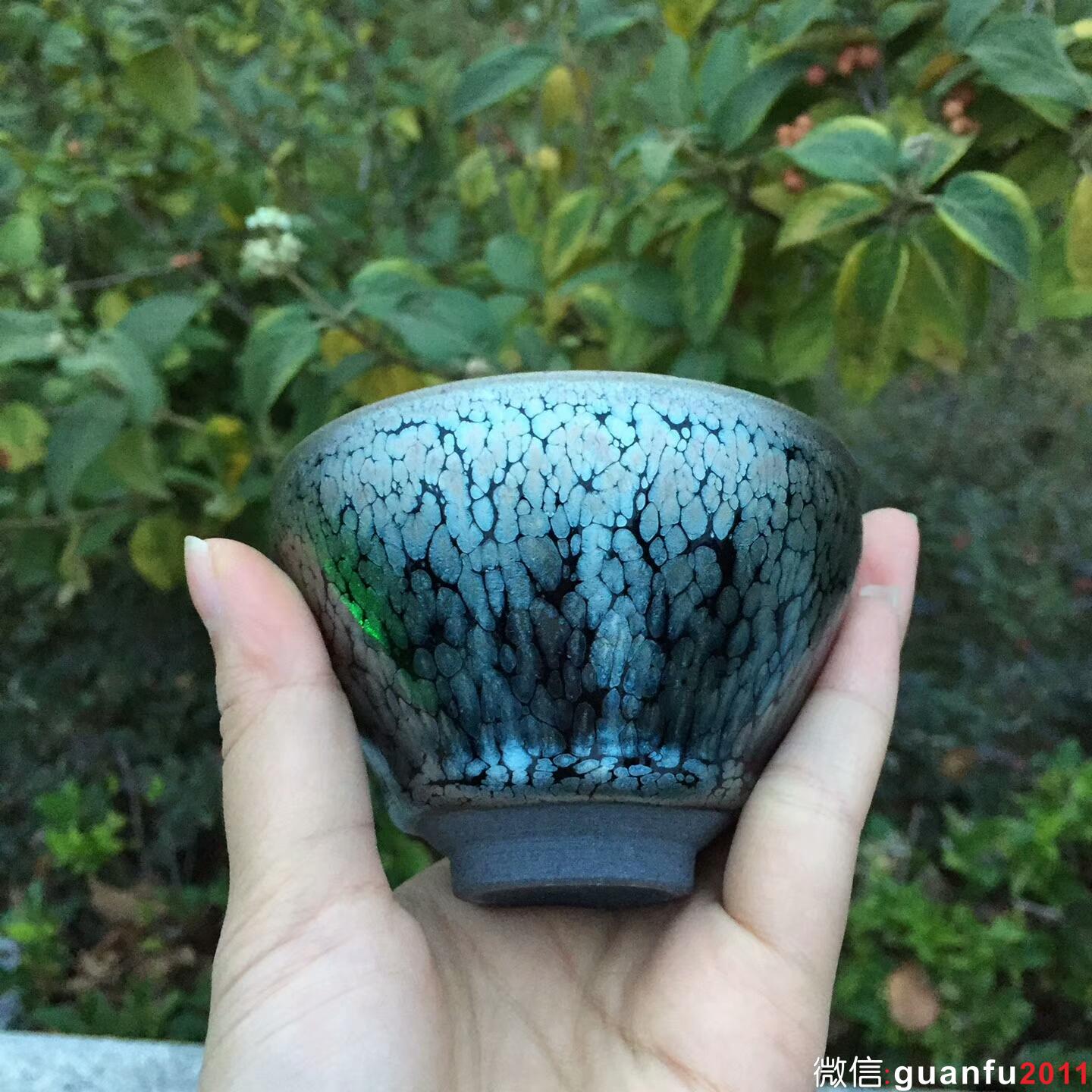 范奇明老師 手工 油滴束口：口徑8.8*5.8