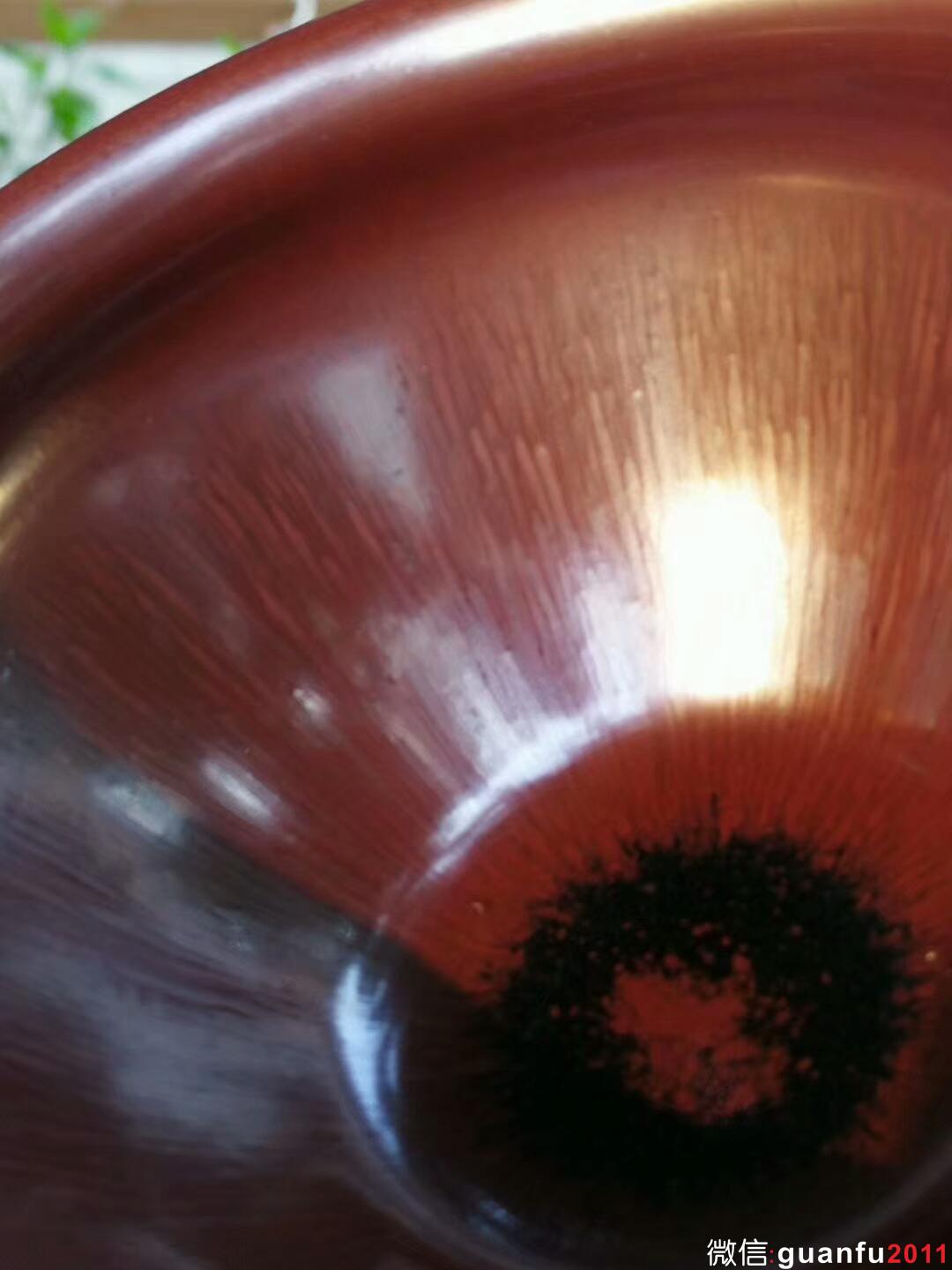 葉禮忠紫氣東來九五至尊盞：口徑9*5